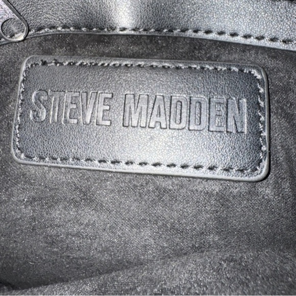 Steve Madden BSUMMIT Snake Print Convertible Belt Bag/ Bum Bag | NEW/NWT!🩶🖤 - Picture 7 of 11